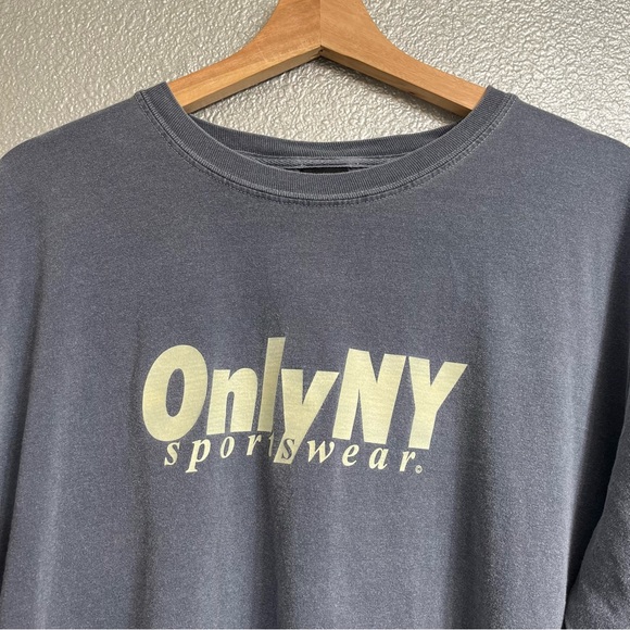 OnlyNY Sportswear Court Logo Long Sleeve Shirt - Picture 3 of 6